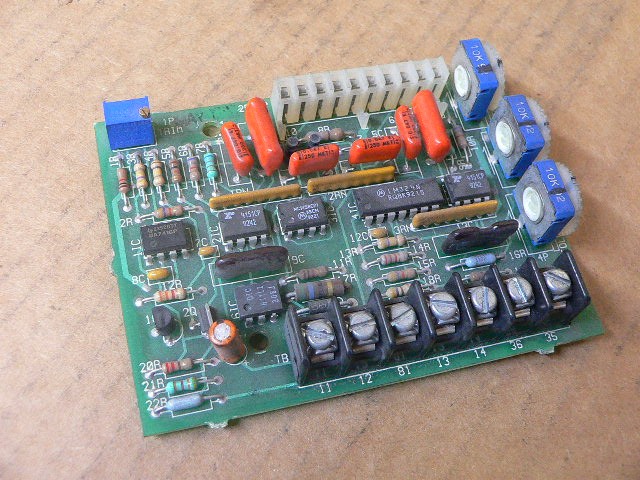 Cleveland Machine Controls Mo-05907 Tach Encoder Feedback Pc Board For Dc Drive