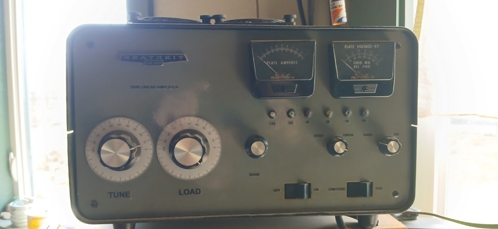 heathkit sb-220 hf linear amplifier