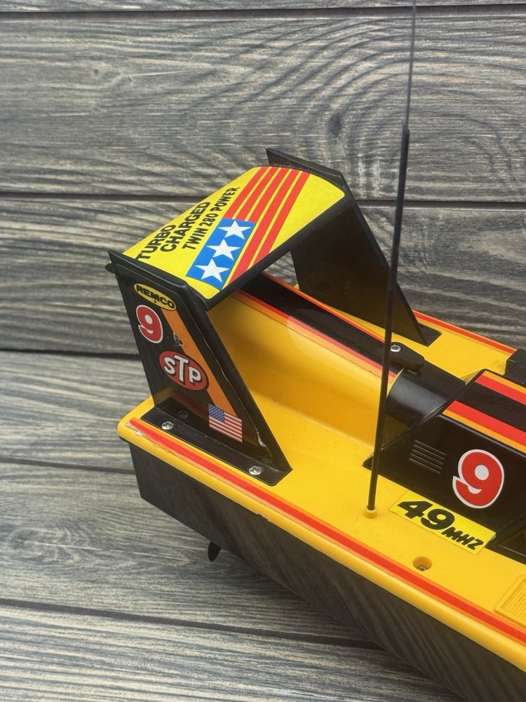 Vintage Remco Thunderhawk Remote Control Boat RC Remote CLEAN UNTESTED AS IS