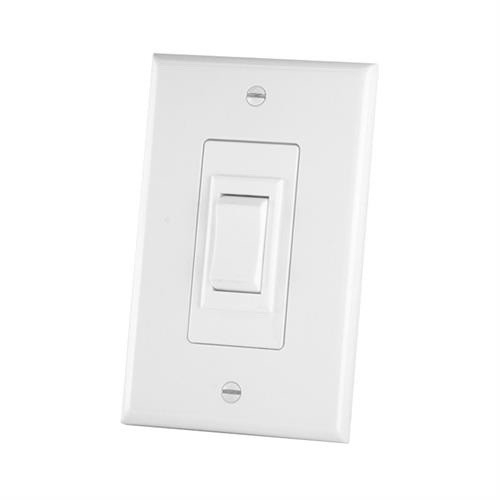DA-LITE 80575 Switch Assembly w/ White Faceplate