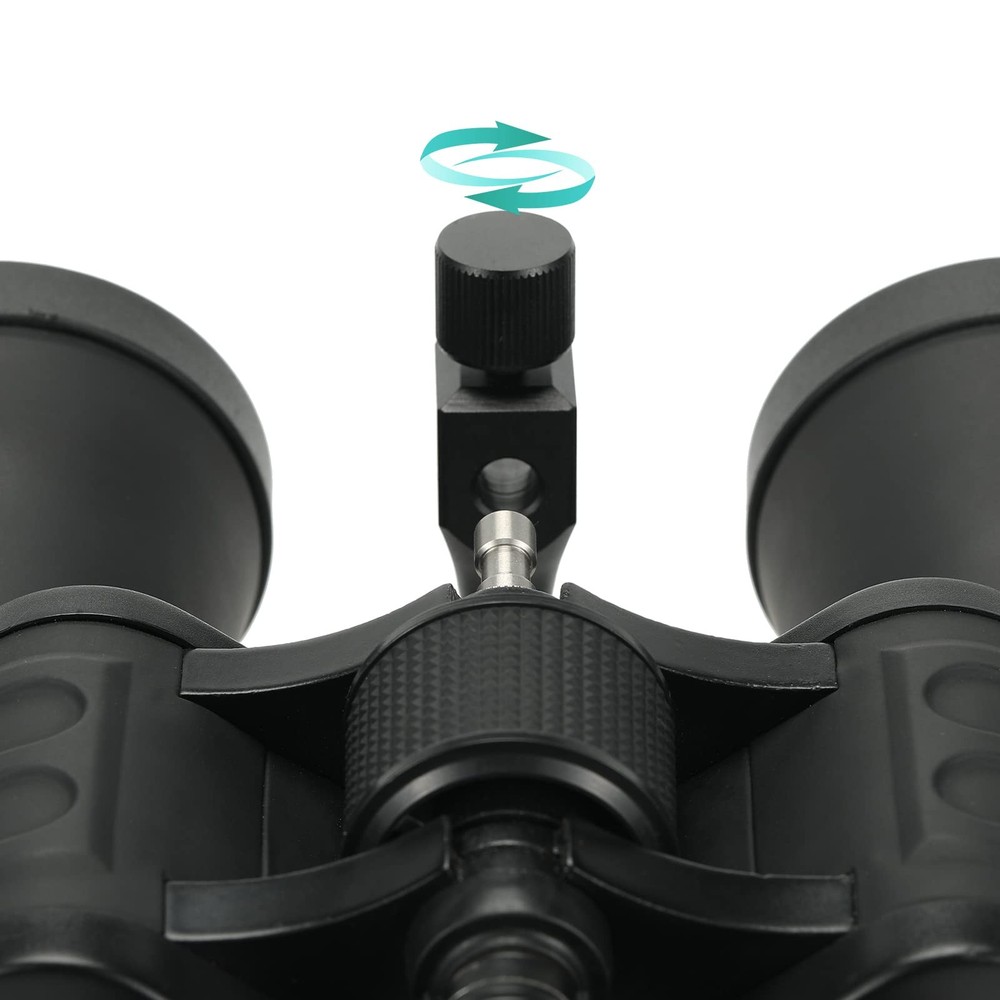 Binocular Tripod Adapter 1/420 Inch Threading Quick Release Mount Black