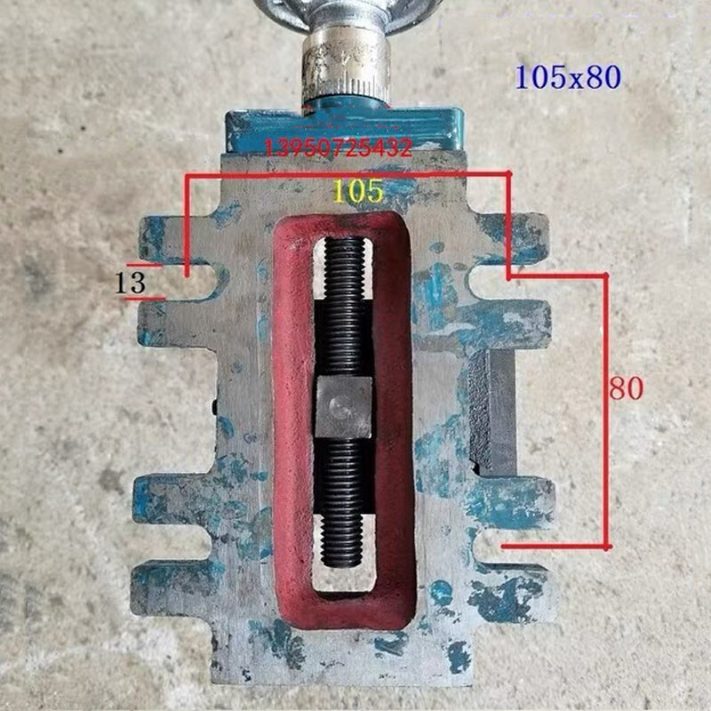Three-coordinate 75-type Vertical Slide Dovetail Carriage Three-axis Drilling；