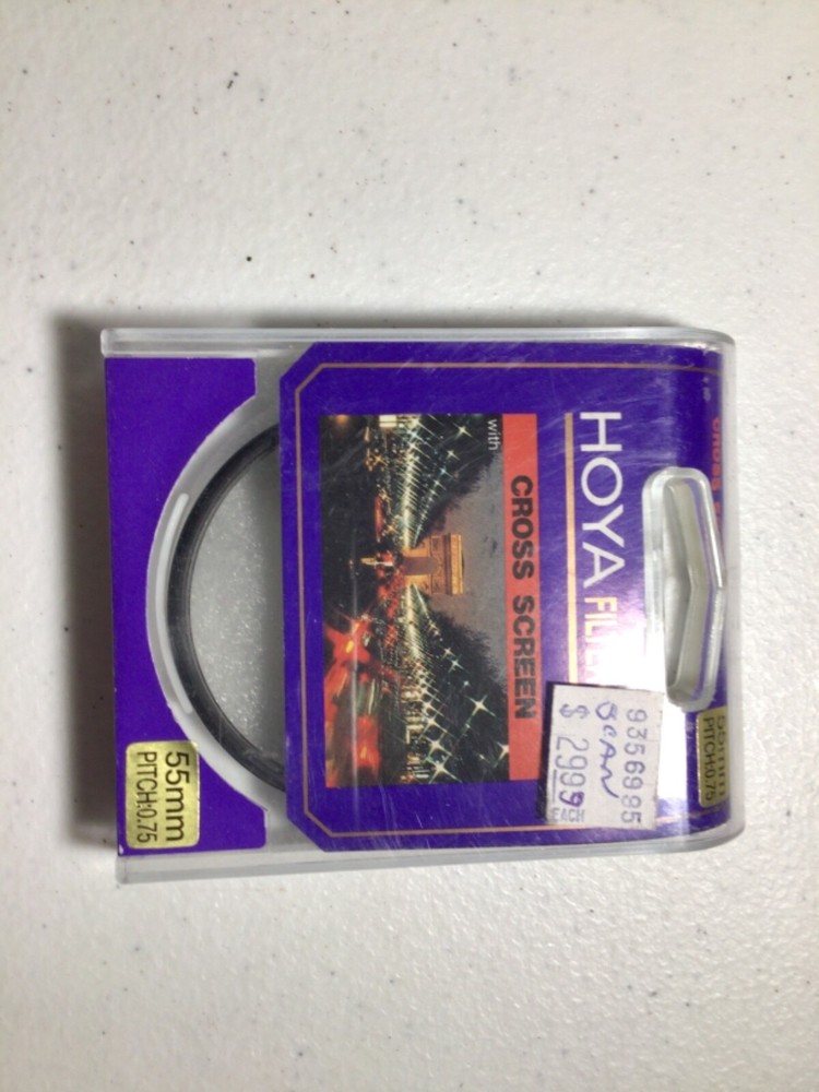Hoya 55mm .75 Pitch Cross Screen Filter