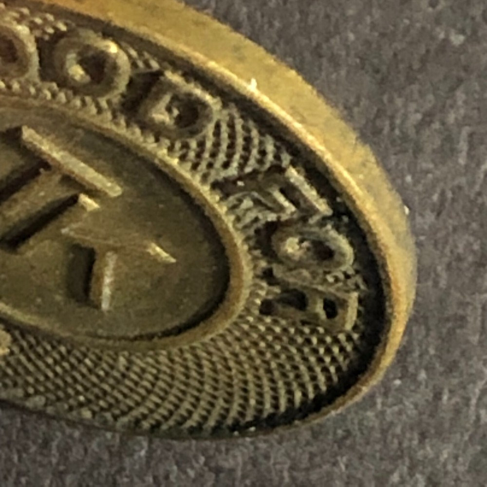 TK Good For 5c Brass Trade Token 19mm - Unknown