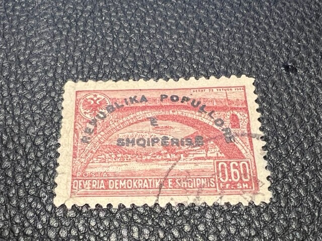 Albania 376 used