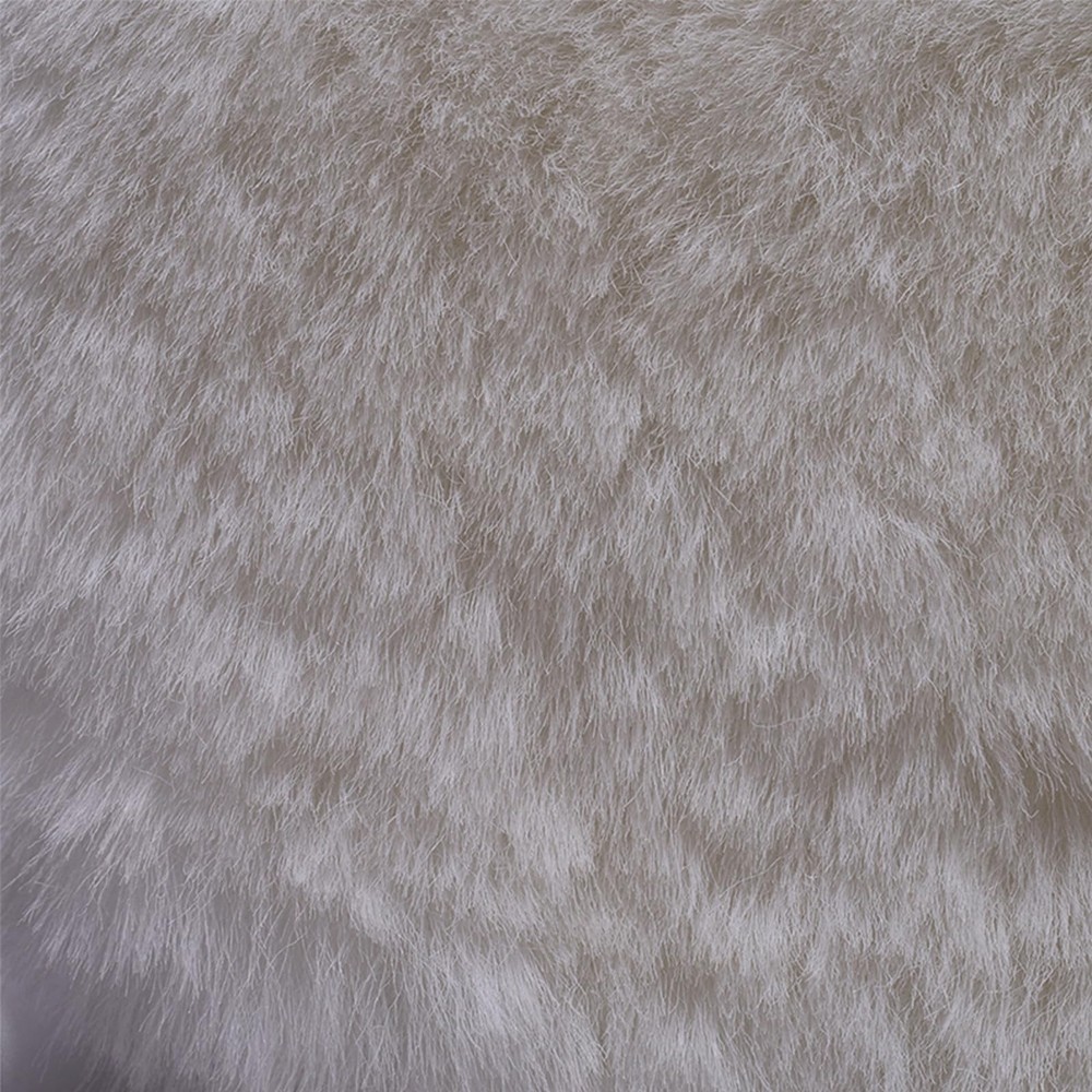 2 Pcs 7 Inch Lambs Wool Polishing Buffing Pads with Hook and Loop Back, Soft ...