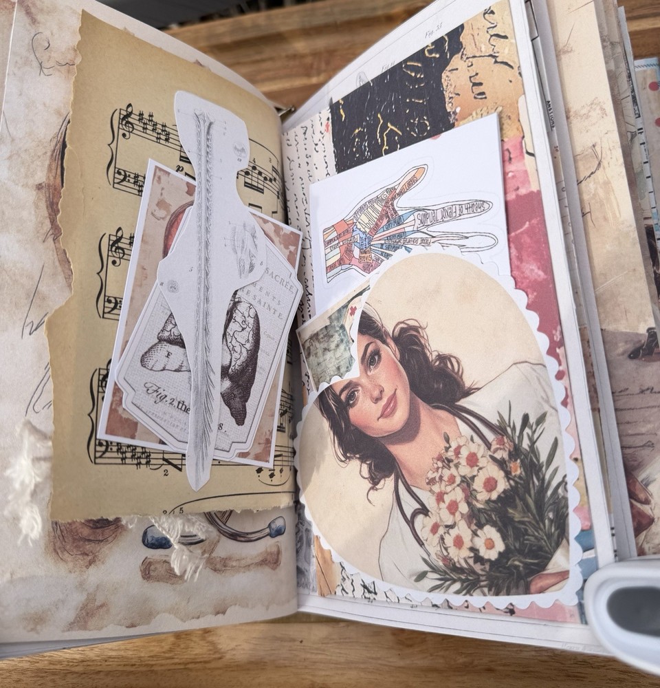 Handmade Nurse Junk Journal