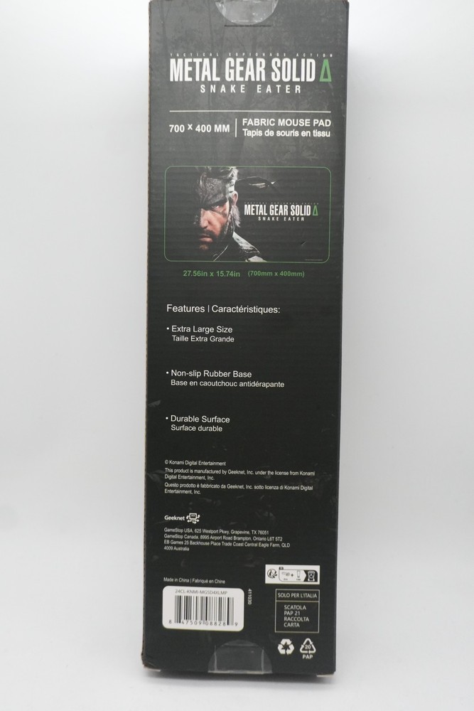 Metal Gear Solid Snake Eater Limited Edition Wireless PC Controller Set 4 Piece!