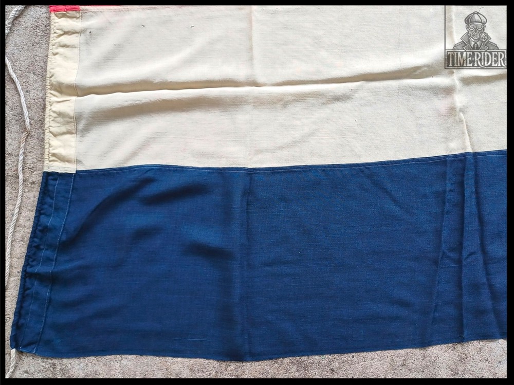‘40s Netherlands Dutch National Wool Flag EB121