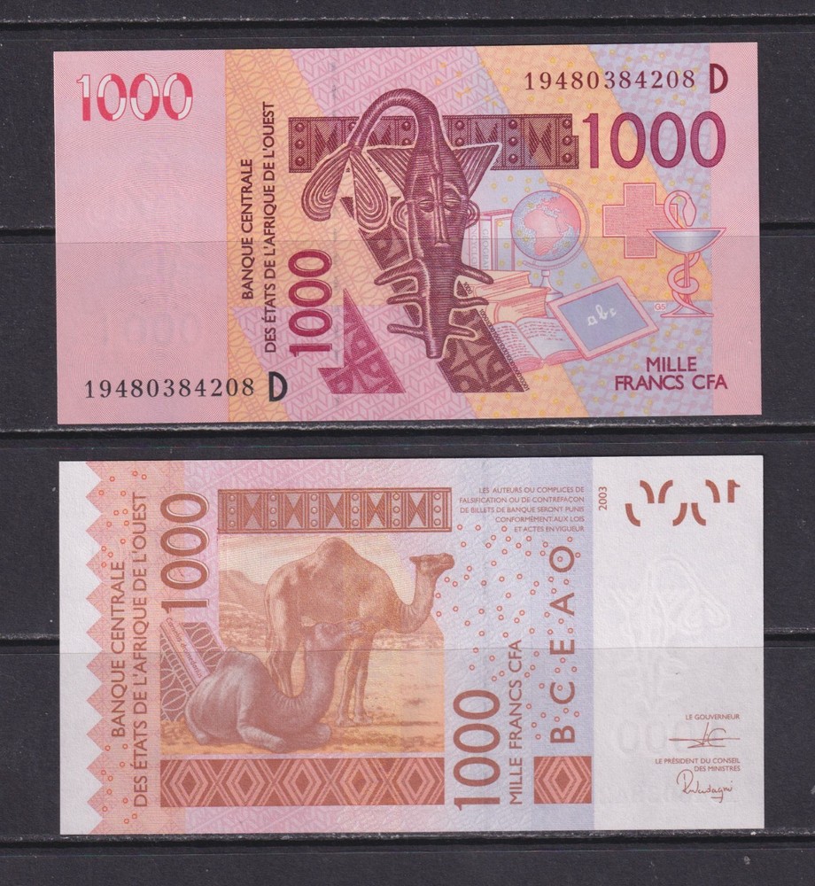 MALI - 2003 1000 CFA UNC