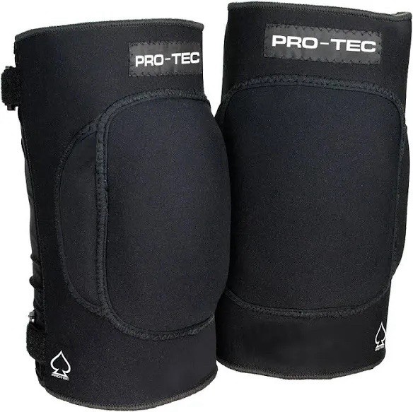 Pro Tec Undercover Snow Knee Guards - Black XL