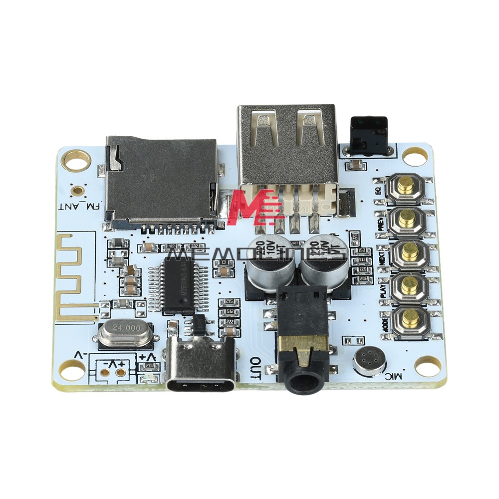 Bluetooth 5.4 Audio Receiver Board mp3 Lossless Decoder Decoding Module Type C