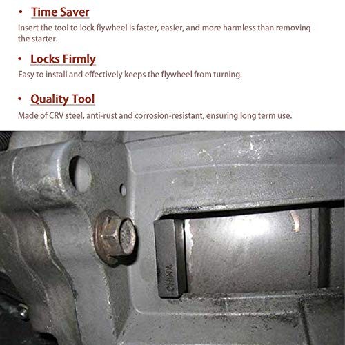 Flywheel Locking Tool with 36mm 3/4’’ Socket for 6.6L Duramax