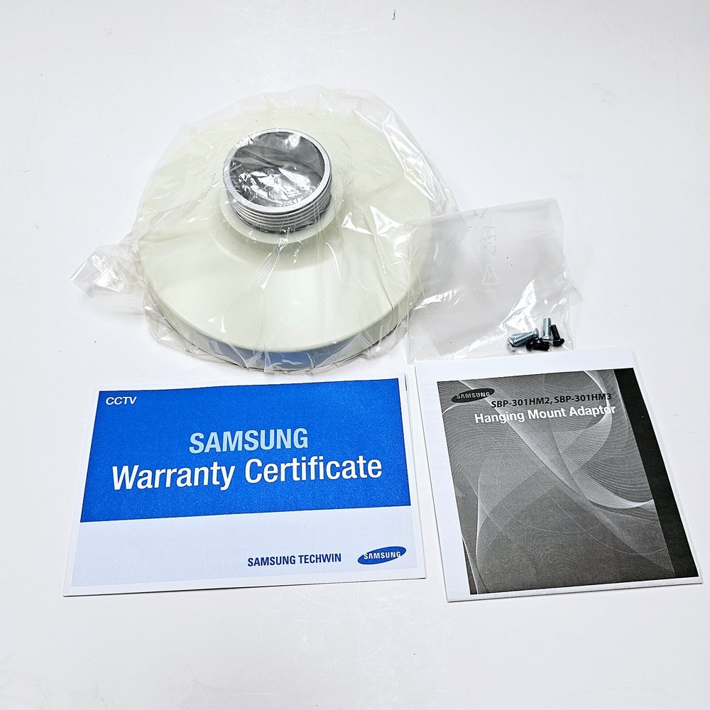 Samsung Techwin SBP-301HM2 Dome Camera Mount Hanging Cap Adapter NEW