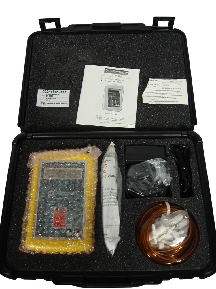 CO2 Meter CM-0056 CO2 0-5% Sampling Data Logger