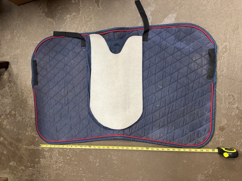 Classic III English Saddle Pad with Removable Half Pad