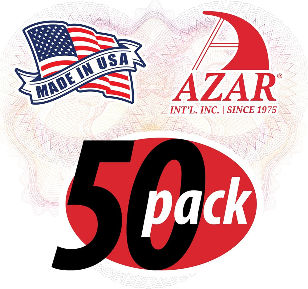 800072-BLK 2-Inch Plastic Hook, 50-Pack,Black