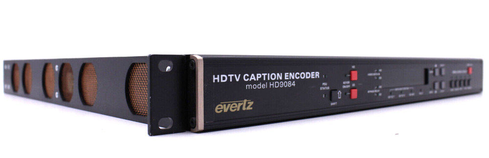 Evertz HD9084 HDTV Caption Encoder Power Tested