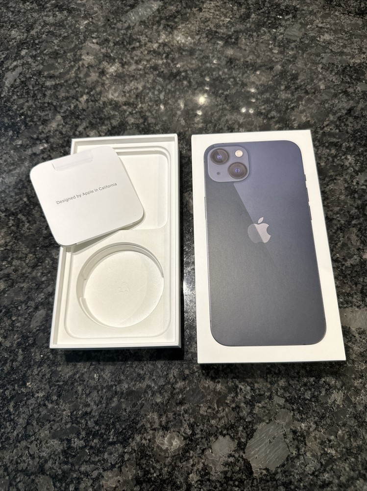 iPhone 13 Midnight 128GB EMPTY BOX ONLY