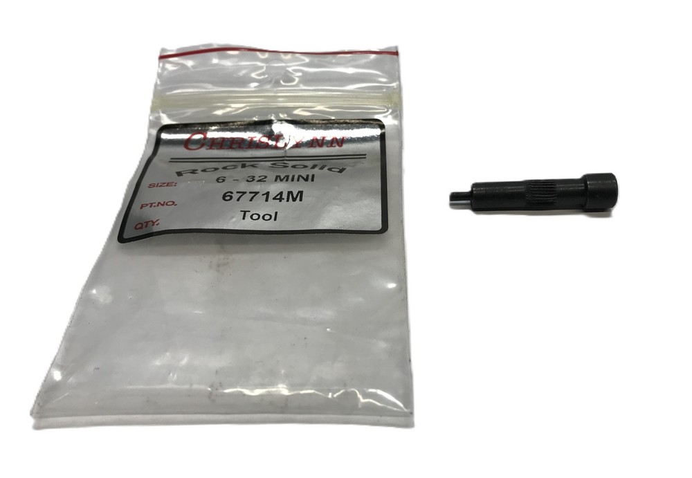 Chrislynn 6-32 Mini Threaded Insert Tool 67714M NOS