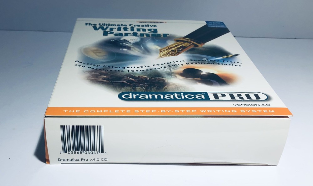 Write Brothers Dramatica Pro Version 4.0 Windows PC & Mac Software Big Box