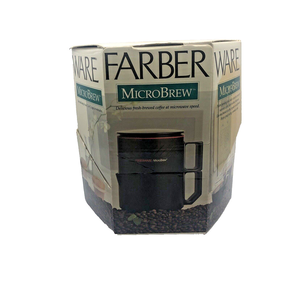 Farberware Microbrew Micro Brew Microwave Coffee Maker Brewer 1 or 2 Cups NEW