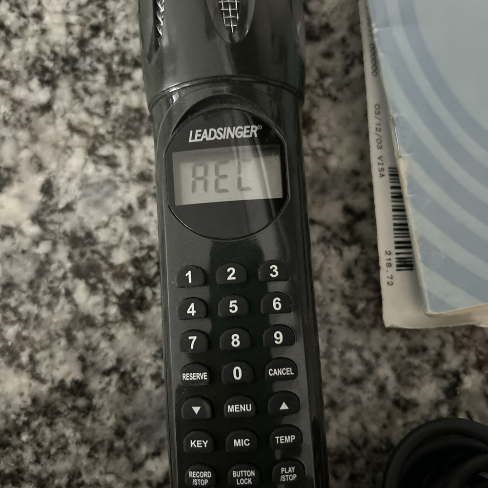 Vintage Leadsinger Wireless Karaoke LS-V4