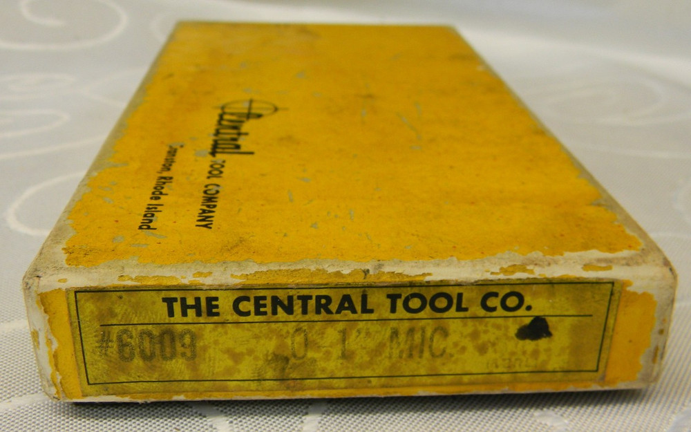 CENTRAL TOOLS 0-1" MICROMETER #6009