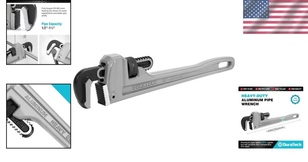 Heavy Duty Adjustable Plumbing Wrench