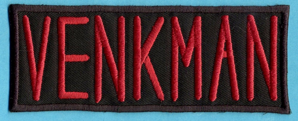 Ghostbusters Iron-On Embroidered Name Tag Patch - VENKMAN
