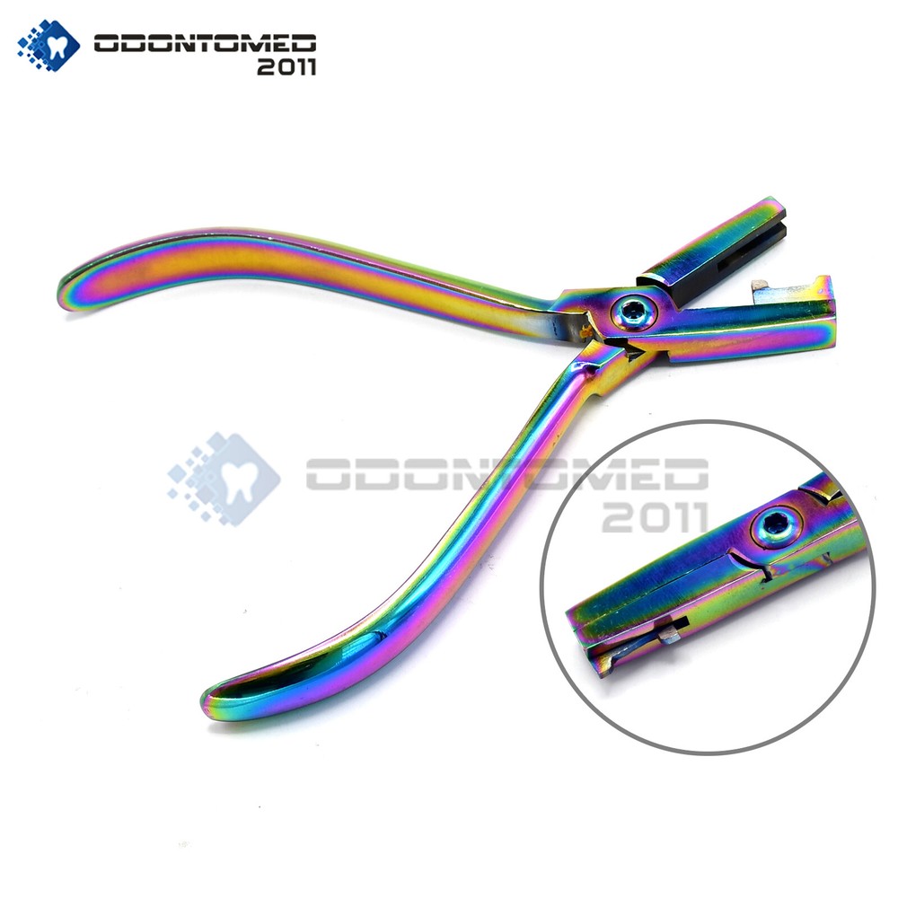 Ligature Forming Plier Multi Color Orthodontic Instruments DP-01