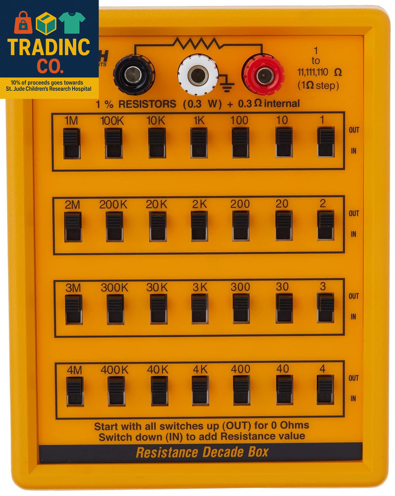 380400 Resistance Decade Box