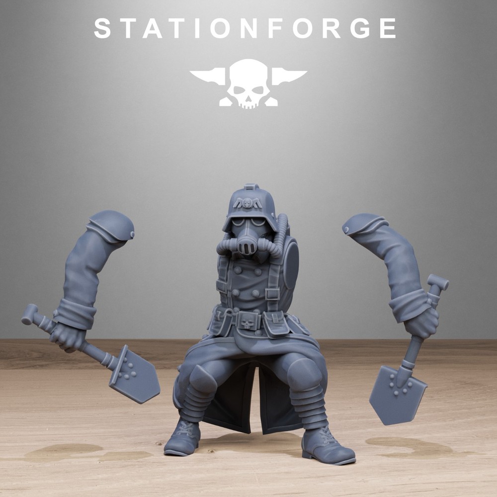 GrimGuard Shovel Fighter - Stationforge