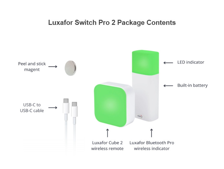 Luxafor Switch PRO 2 - Standalone LED Availability Indicator