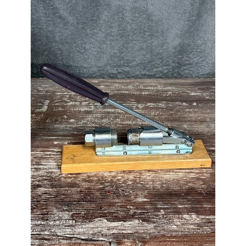 Deluxe Nut Cracker Machine Vintage Kitchen Gadget With Original Box