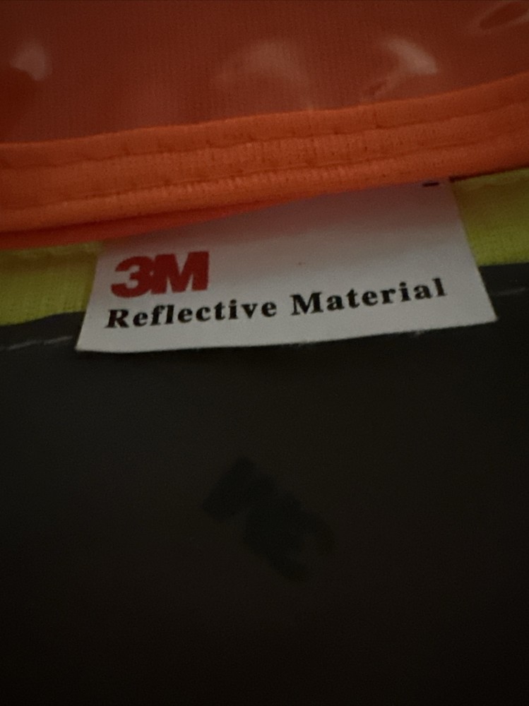 Safety vest breedable 3M, Orange size S (5 packets), New.