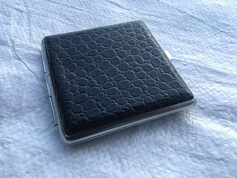 Vintage Cigarette Case Metal