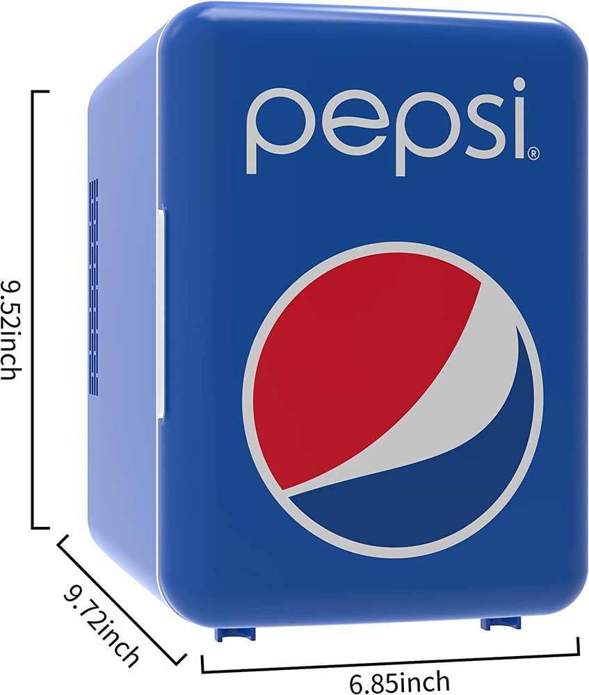 CURTIS Pepsi 6-can Mini Fridge, BLUE
