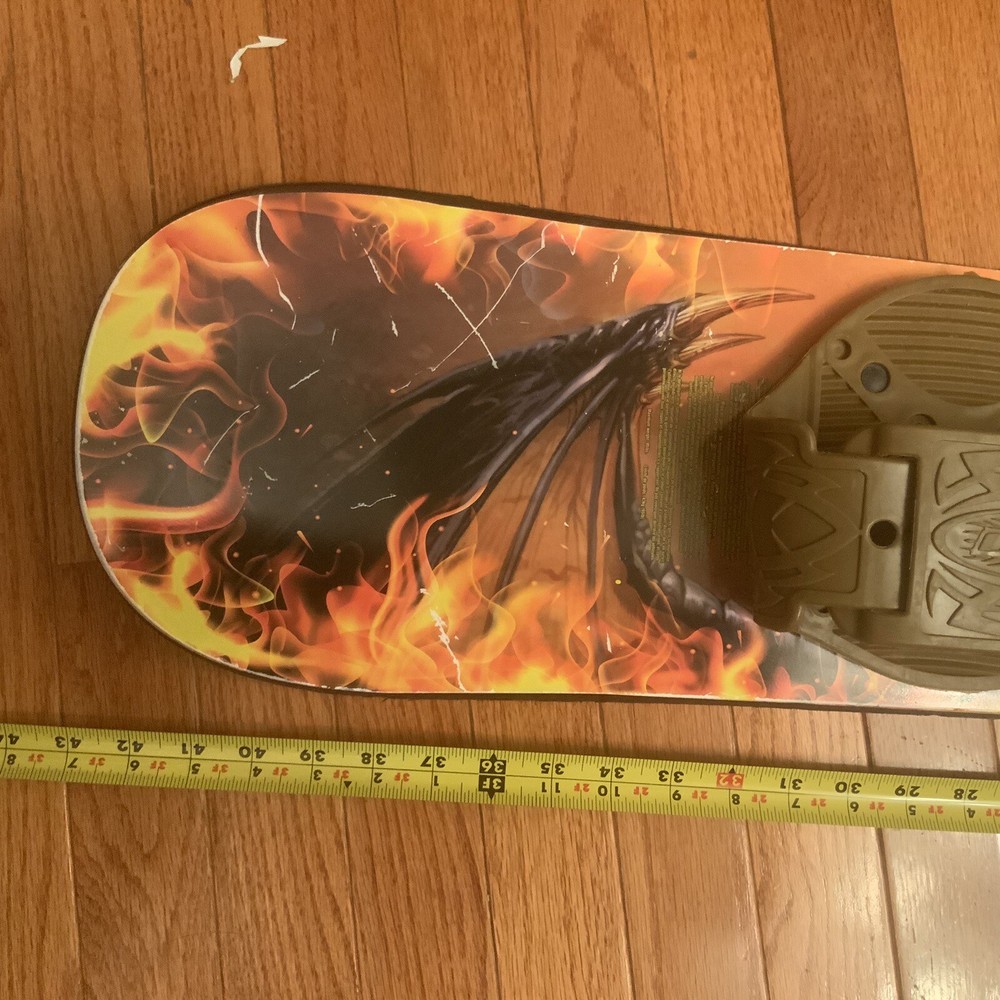Freeride 110 Snowboard Fire Dragon Smoke Red Orange