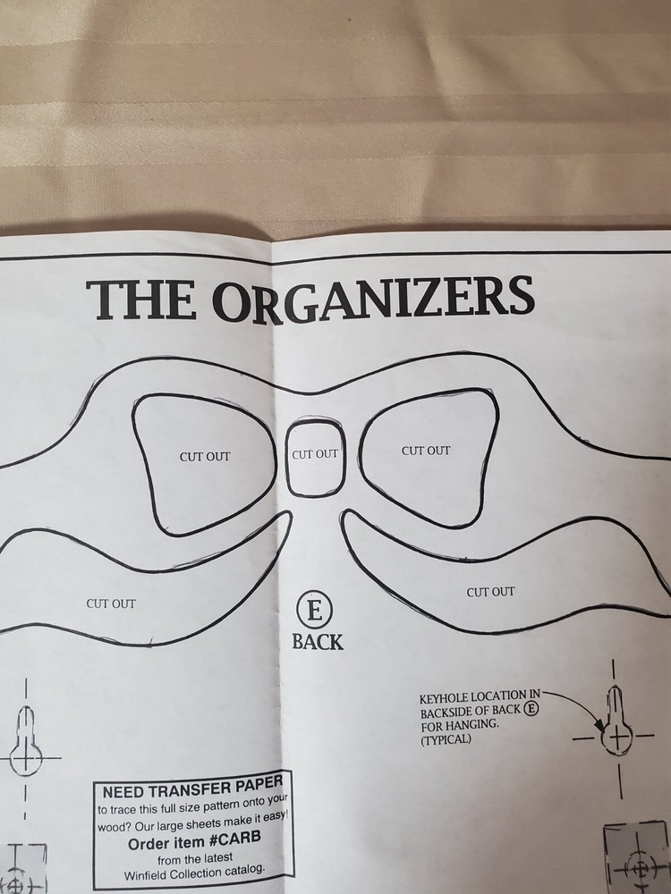 Vintage Woodworking Pattern