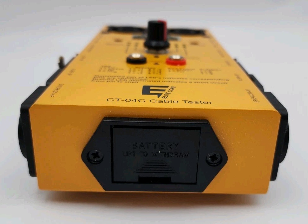 Elite Core CT-04C Network & Speaker Premium Cable Tester