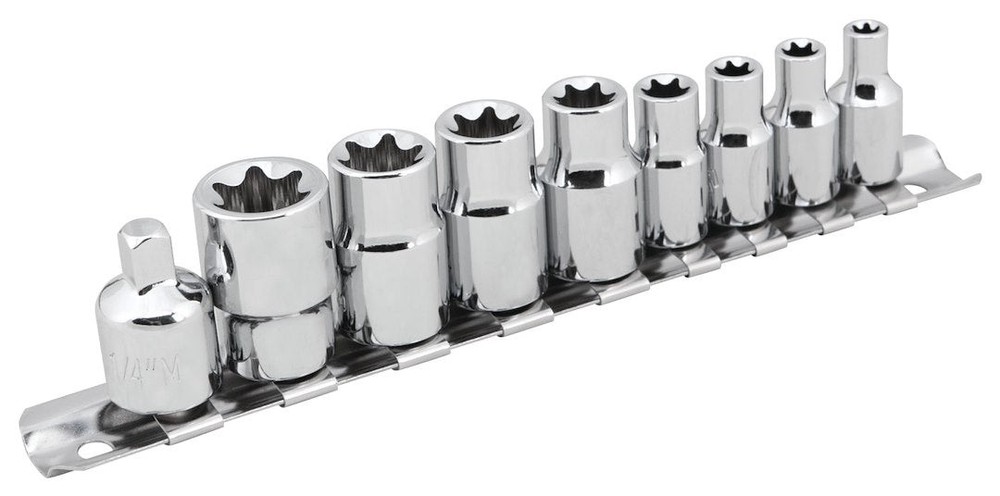 Performance Tool W1338 Star Socket Set External