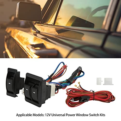 Universal Car Power Window Switch, Car Interior and Exterior Modification,