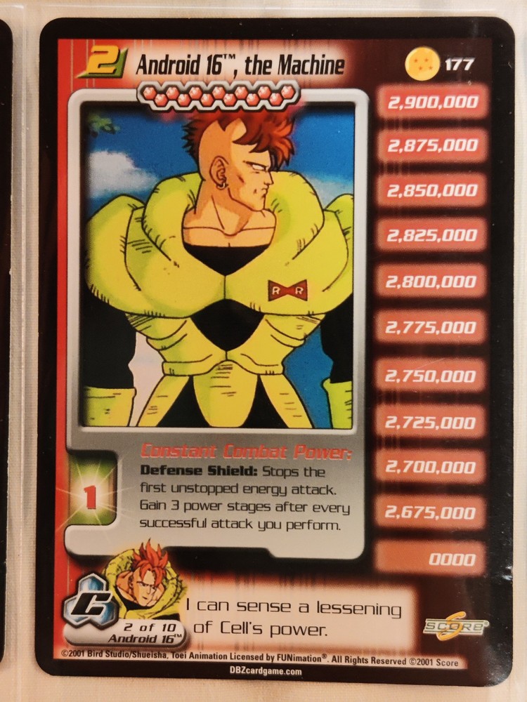Android 16 COMPLETE SET MP 1-4 - Warrior R14 Redemption Promo Fighter HT DBZ CCG
