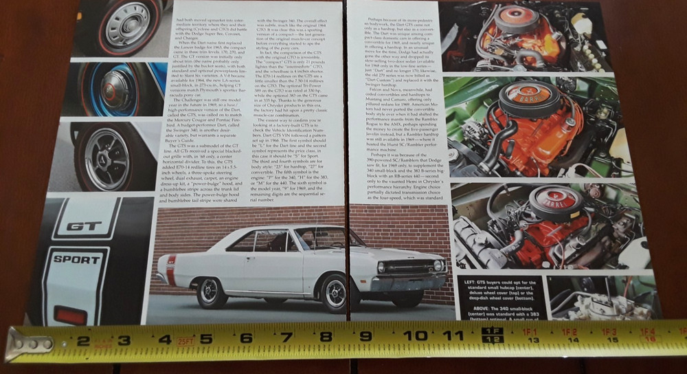 1969 DODGE DART GTS ORIGINAL 2019 ARTICLE