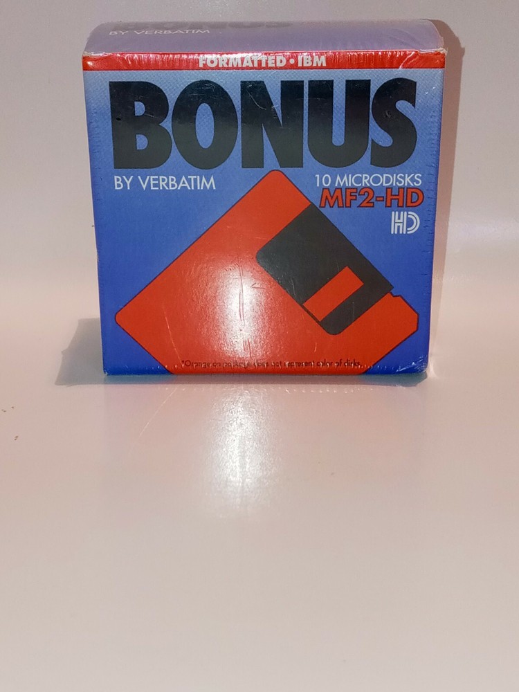 Verbatim 10 Microdisks MF2-HD 3.5" 2.0 MB