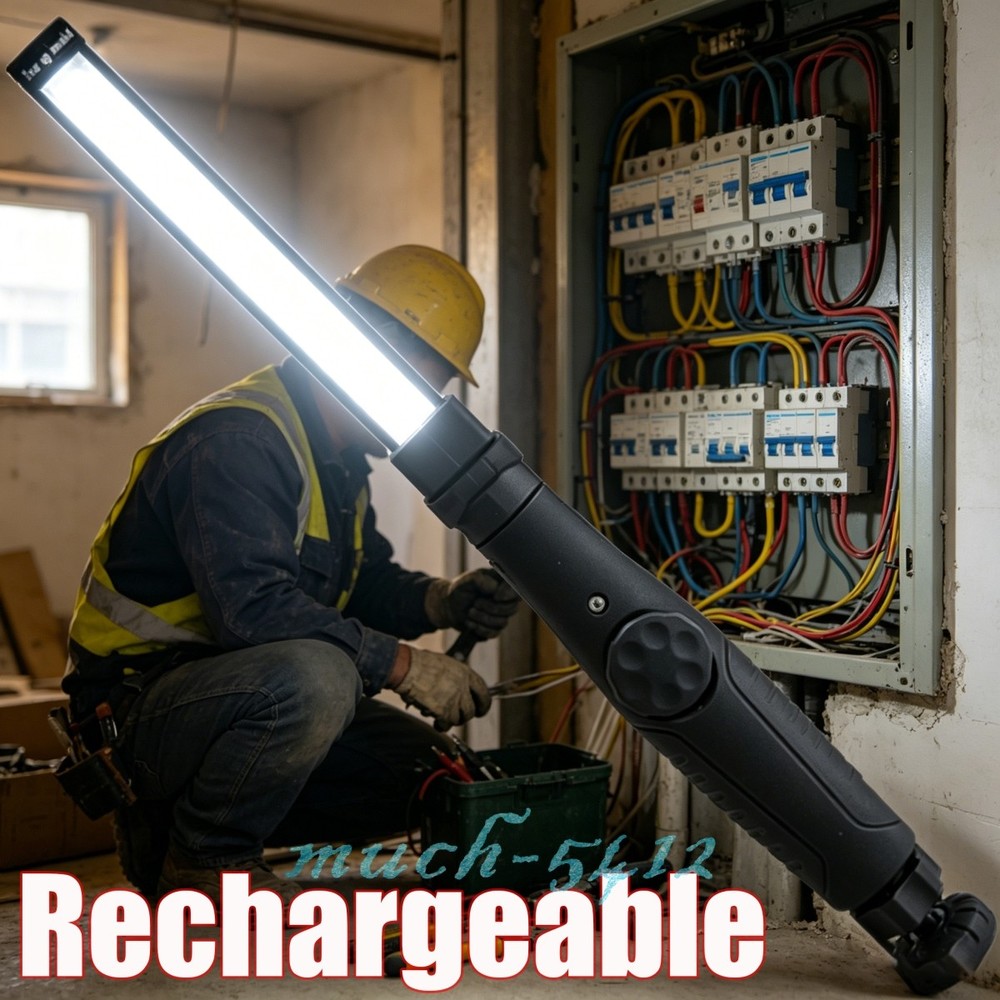 Rechargeable LED COB Work Light Torch Mechanic Flashlight 360° Magnetic Base