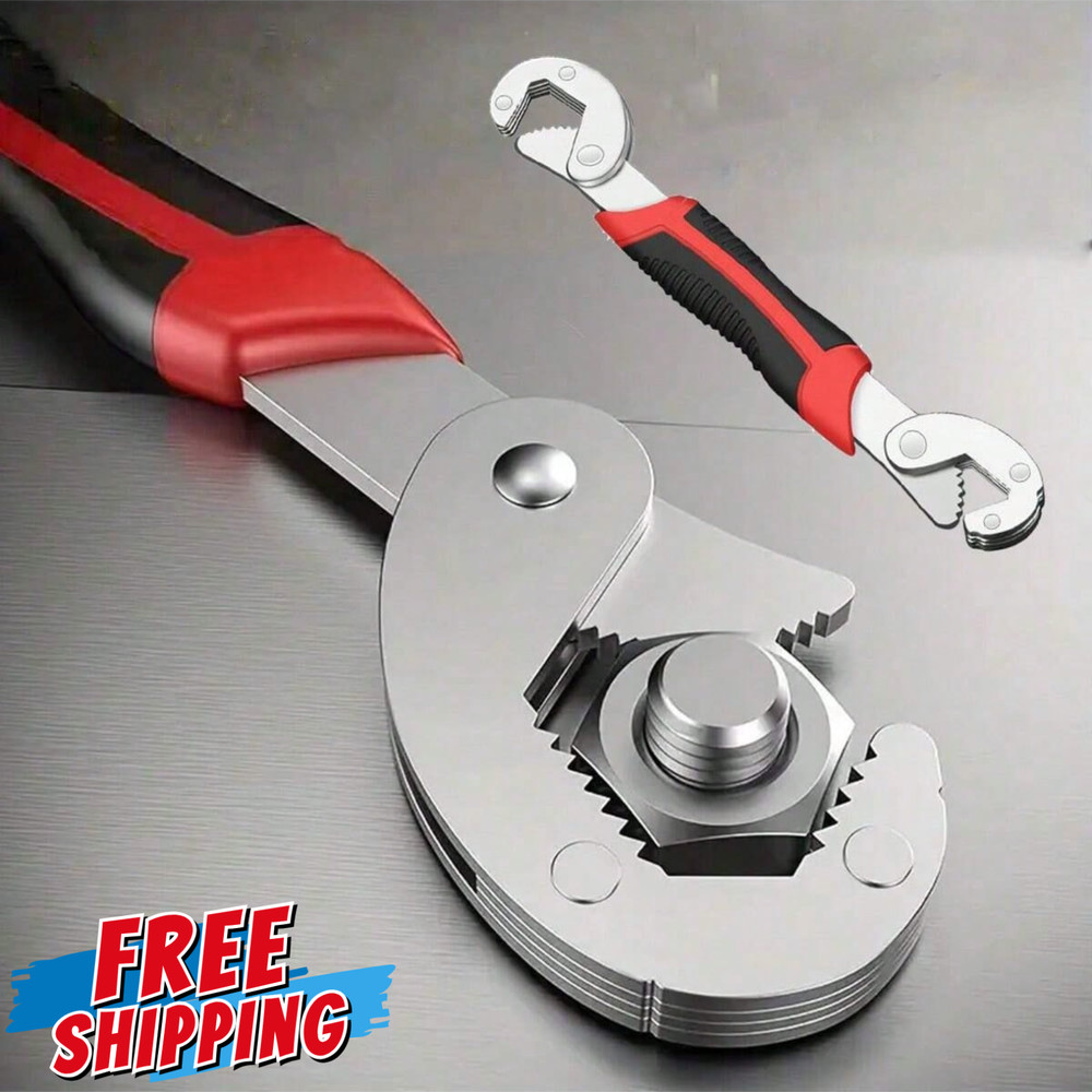 1pc Wrench Tool Kit Multi-Use Small Universal Quick Adjustable Open-End Wrench