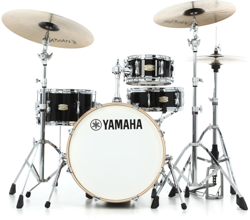 Yamaha Stage Custom Hip 4-piece Shell Pack - Raven Black