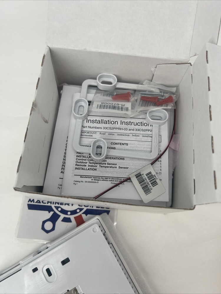 CARRIER EDGE 33CS2PP2S-03 PRO PROGRAMMABLE 2 STAGE 7-DAY THERMOSTAT